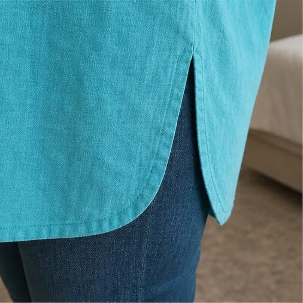 Taupe Tie Neck Blouse
